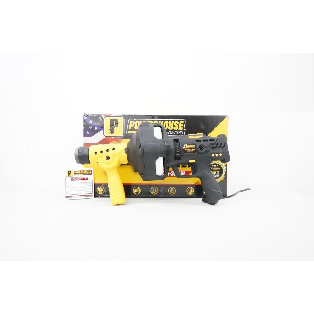 Powerhouse PH-DCM-300W Drain Cleaner / Sink Auger Cleaning Machine | Powerhouse by KHM Megatools Corp. Powerhouse PH-DCM-300W Drain Cleaner / Sink Auger Cleaning Machine | Powerhouse by KHM Megatools Corp.